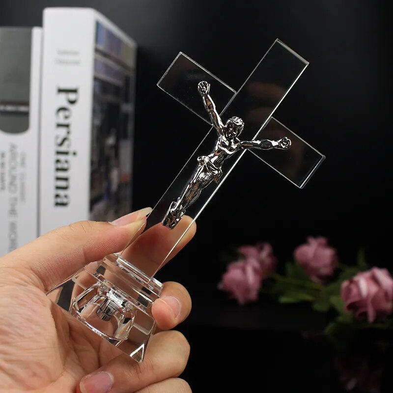 Christian Gifts Nightlight Crystal Jesus