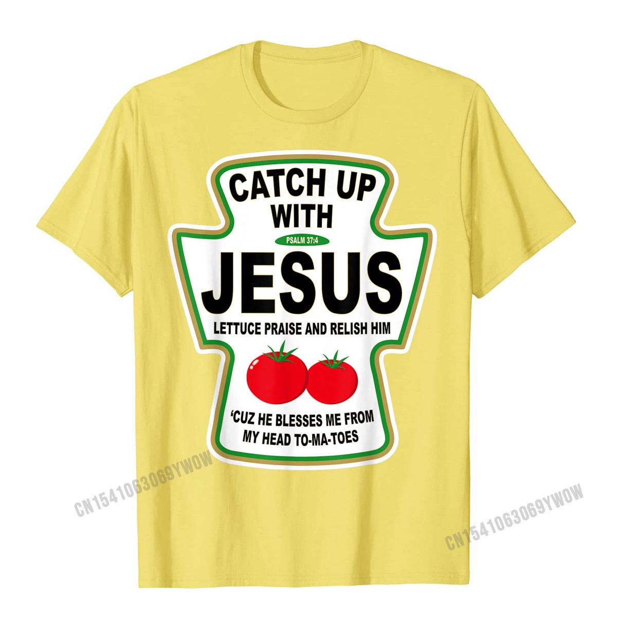 Christian Catch Up With Jesus Ketchup ~ "Wear Your Faith" Collection