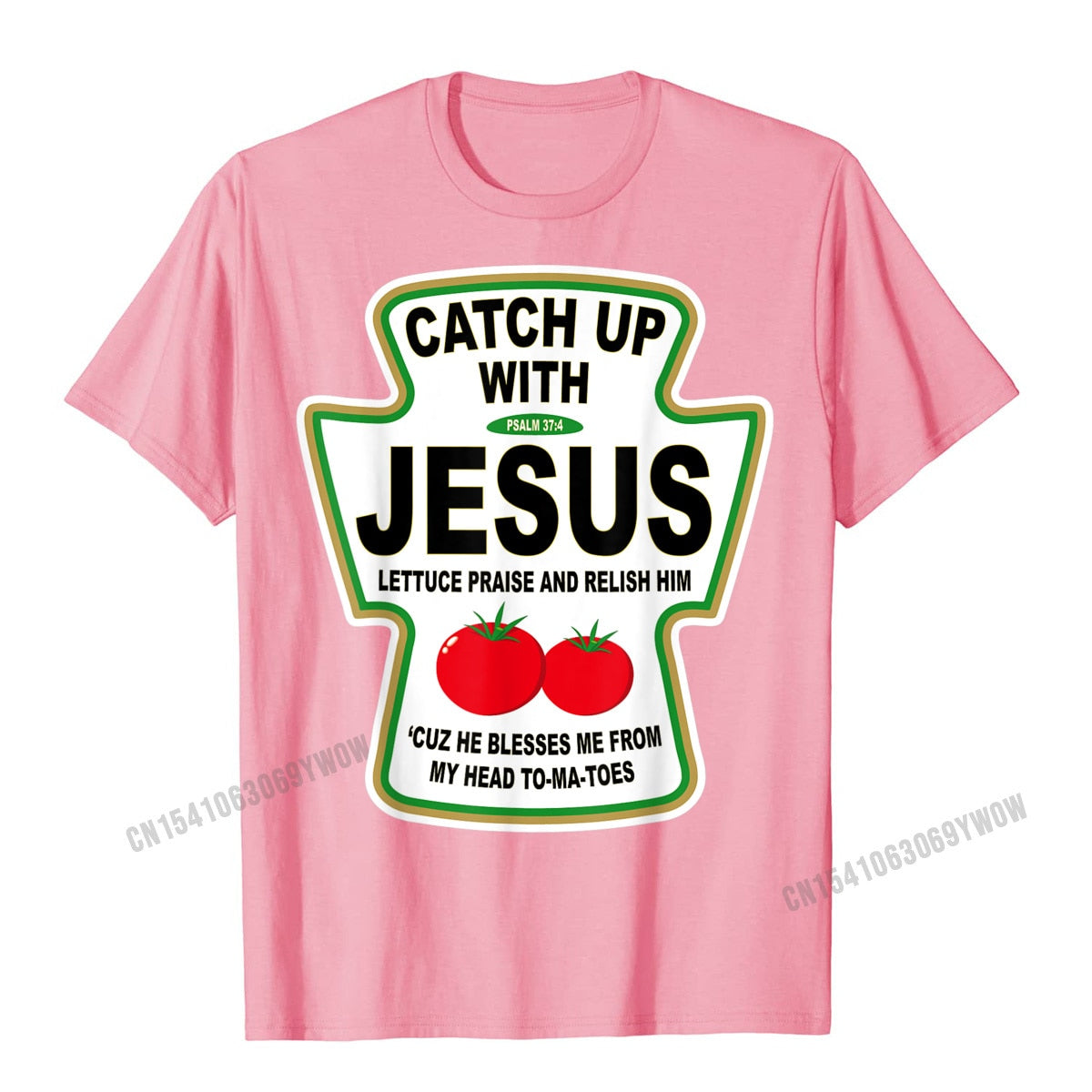 Christian Catch Up With Jesus Ketchup ~ "Wear Your Faith" Collection