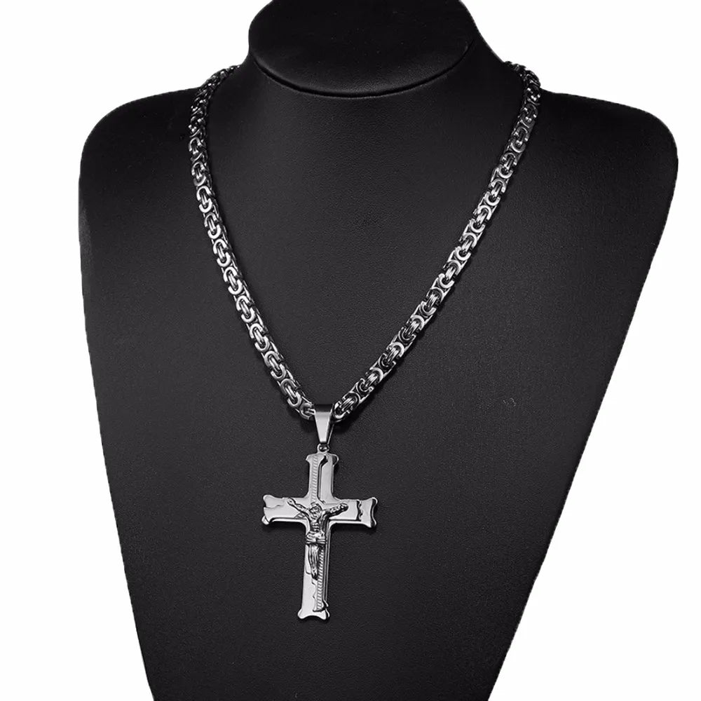 Christian Cross Pendant Necklaces