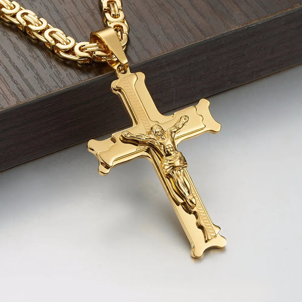 Christian Cross Pendant Necklaces