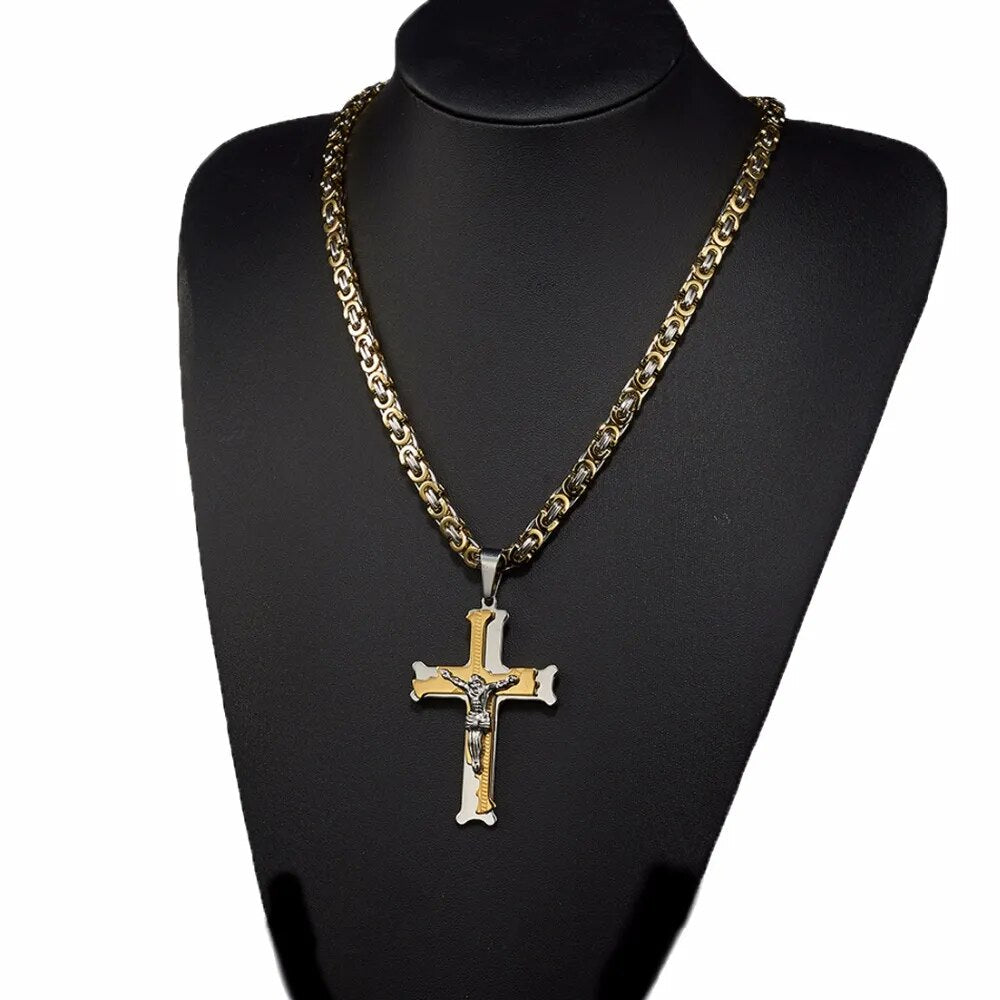 Christian Cross Pendant Necklaces