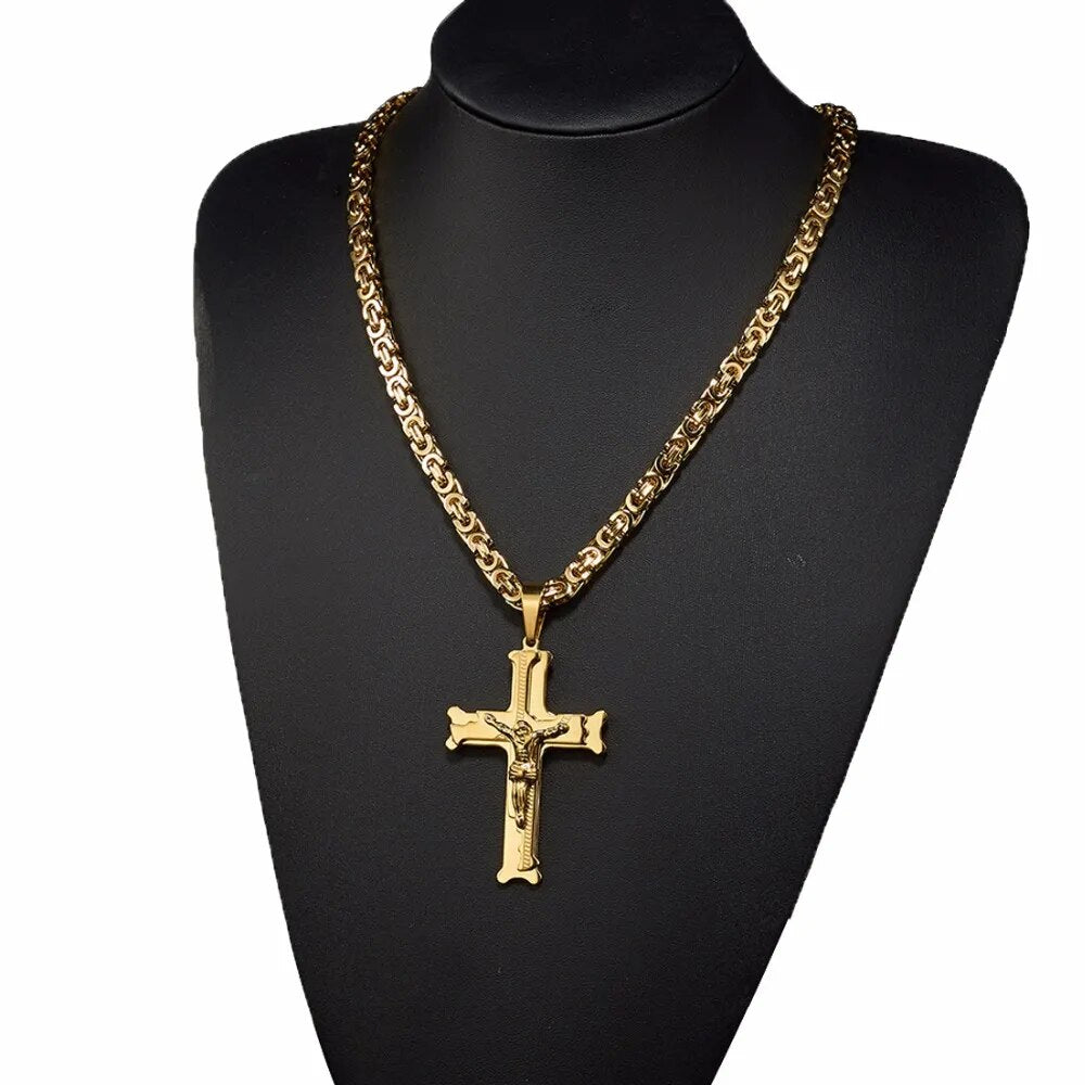 Christian Cross Pendant Necklaces