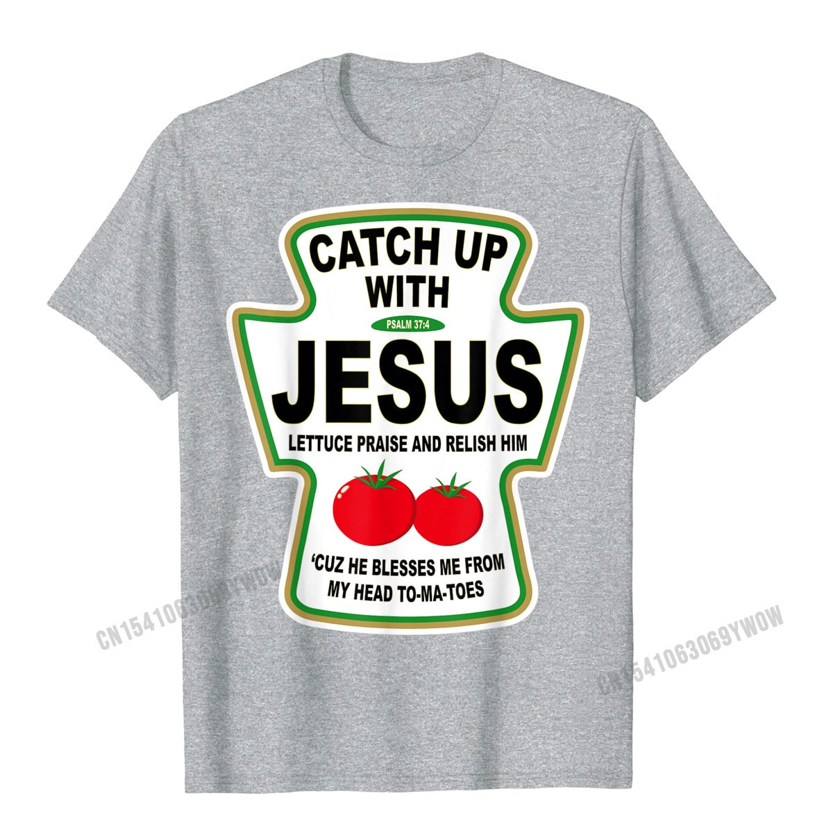 Christian Catch Up With Jesus Ketchup ~ "Wear Your Faith" Collection