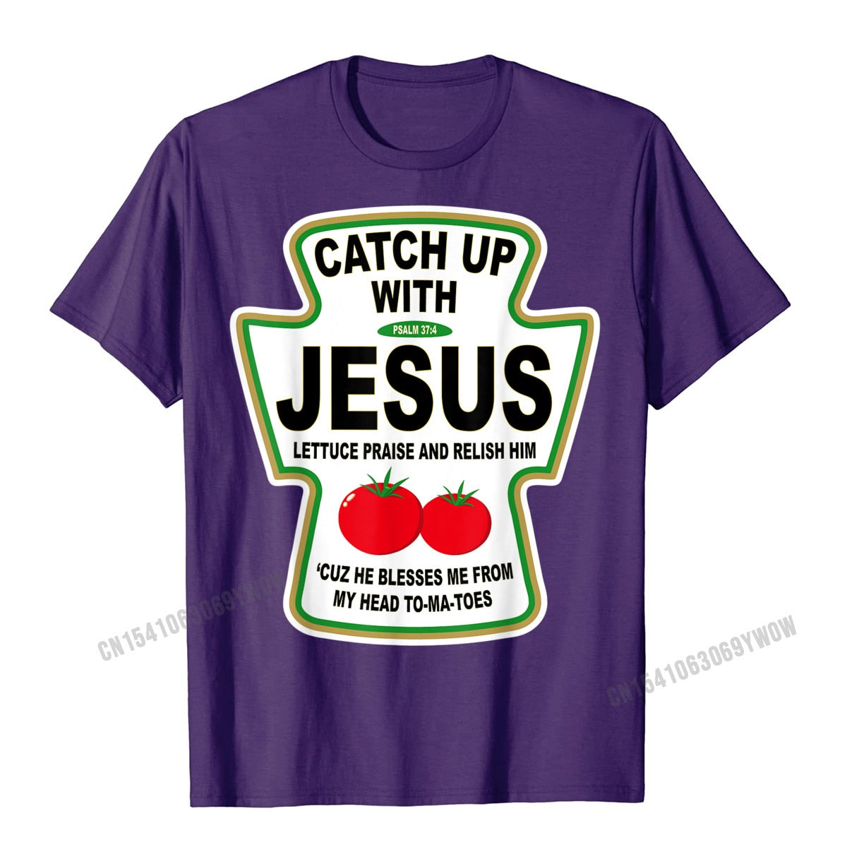 Christian Catch Up With Jesus Ketchup ~ "Wear Your Faith" Collection