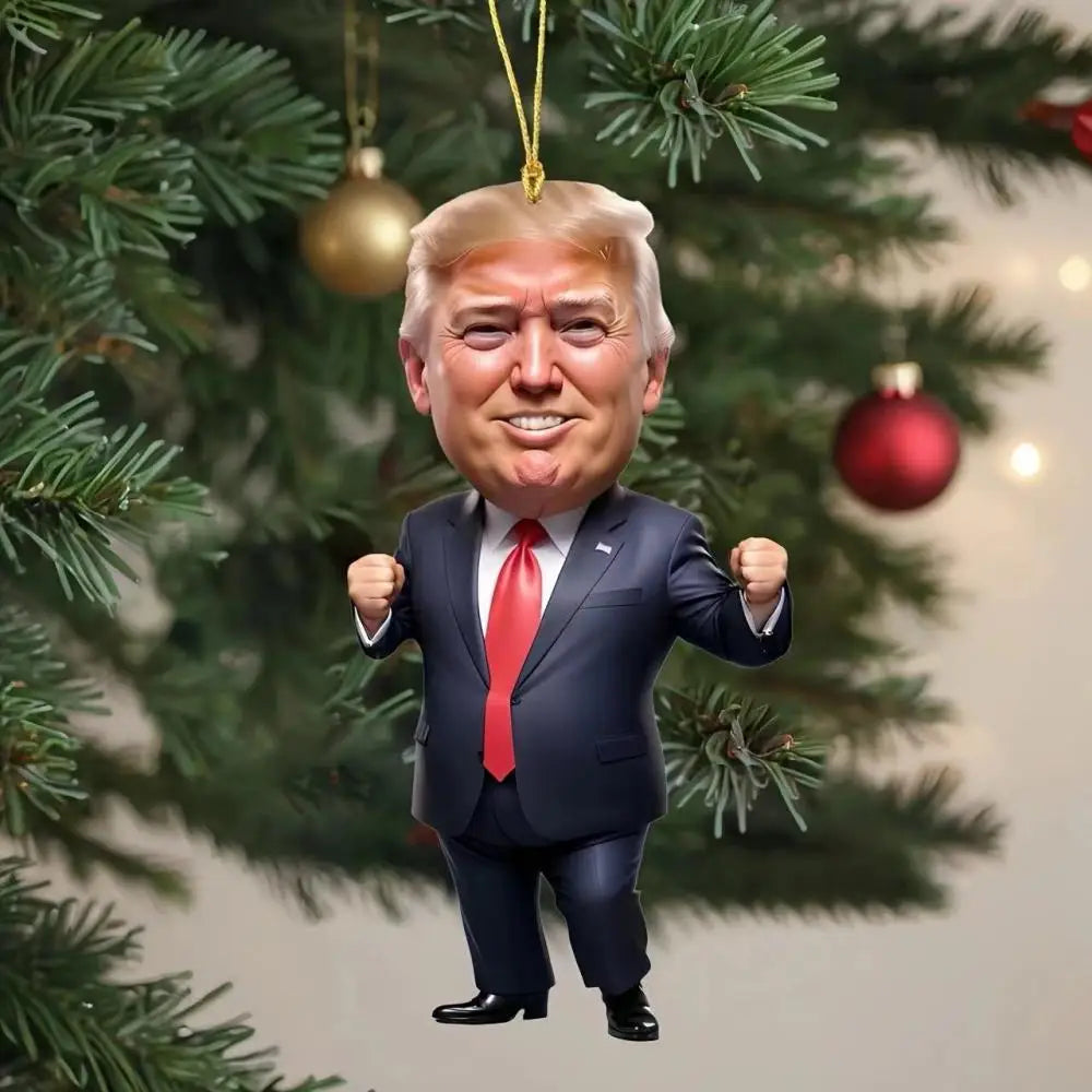 Trump-Acrylic Christmas Decor ~ Trump Collection