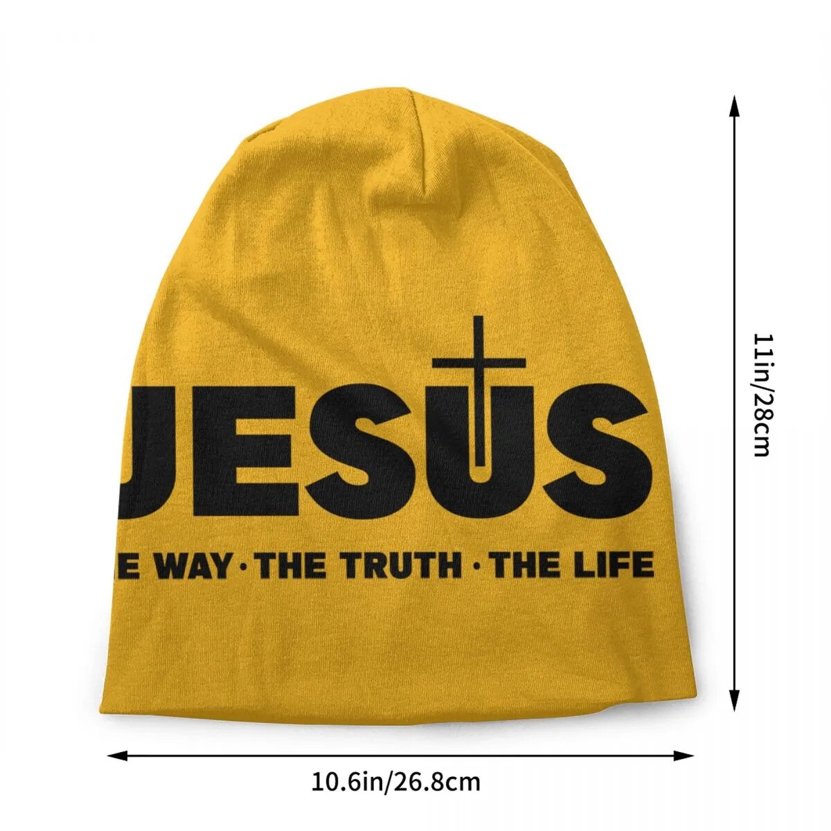 "Jesus Christ, The Way The Truth The Life,"  Beanies ~ "Wear Your Faith" Collection