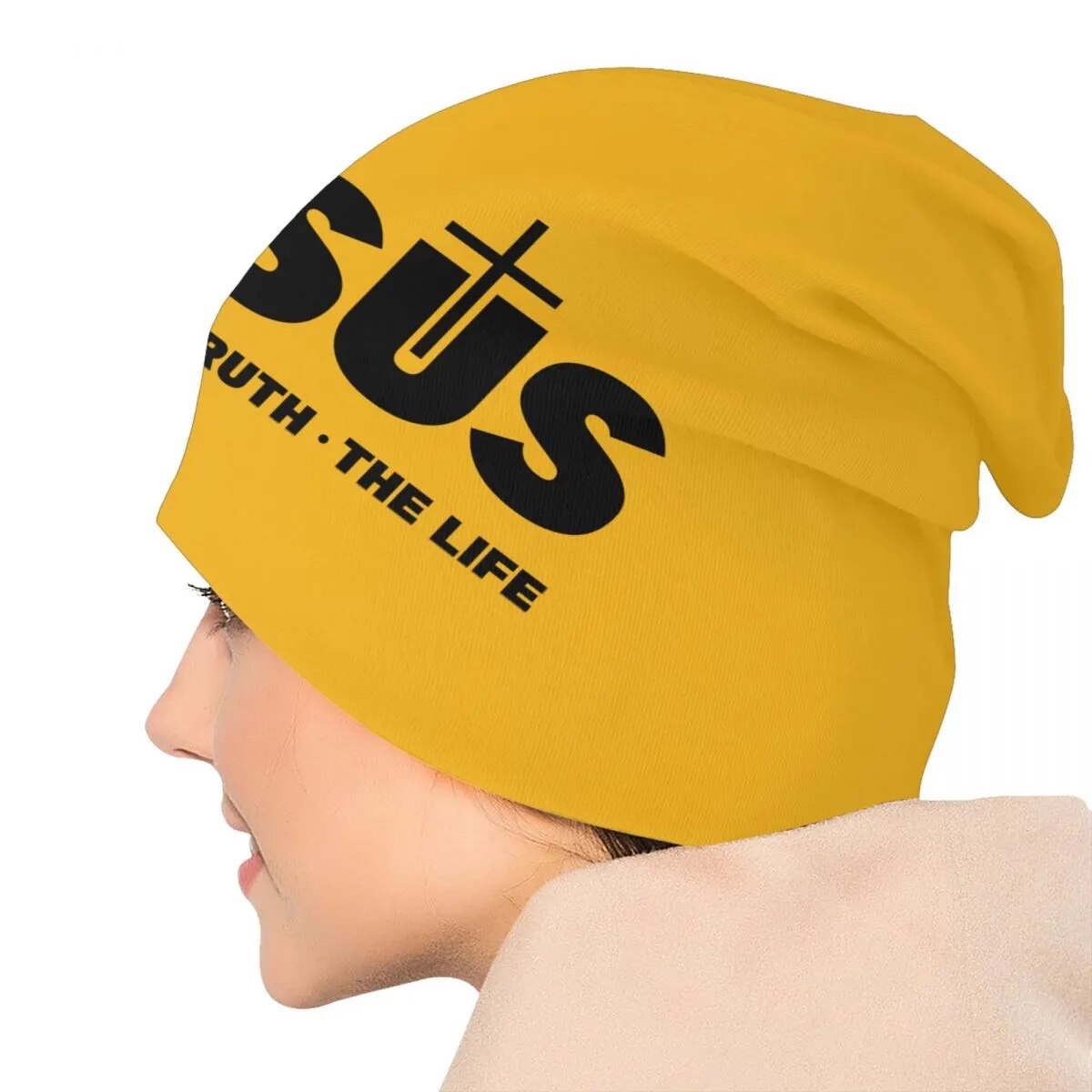 "Jesus Christ, The Way The Truth The Life,"  Beanies ~ "Wear Your Faith" Collection