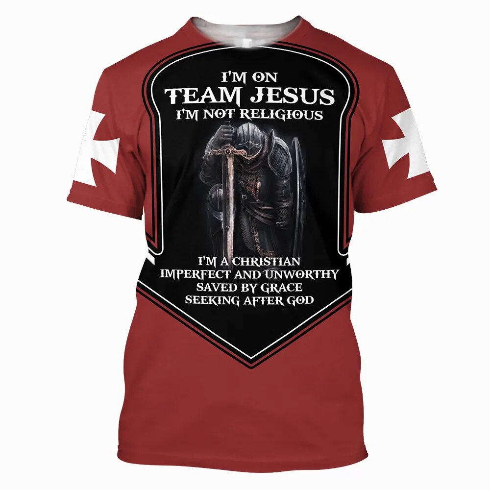 Christian Men's T- Shirts ~ Wear Your Faith Collection