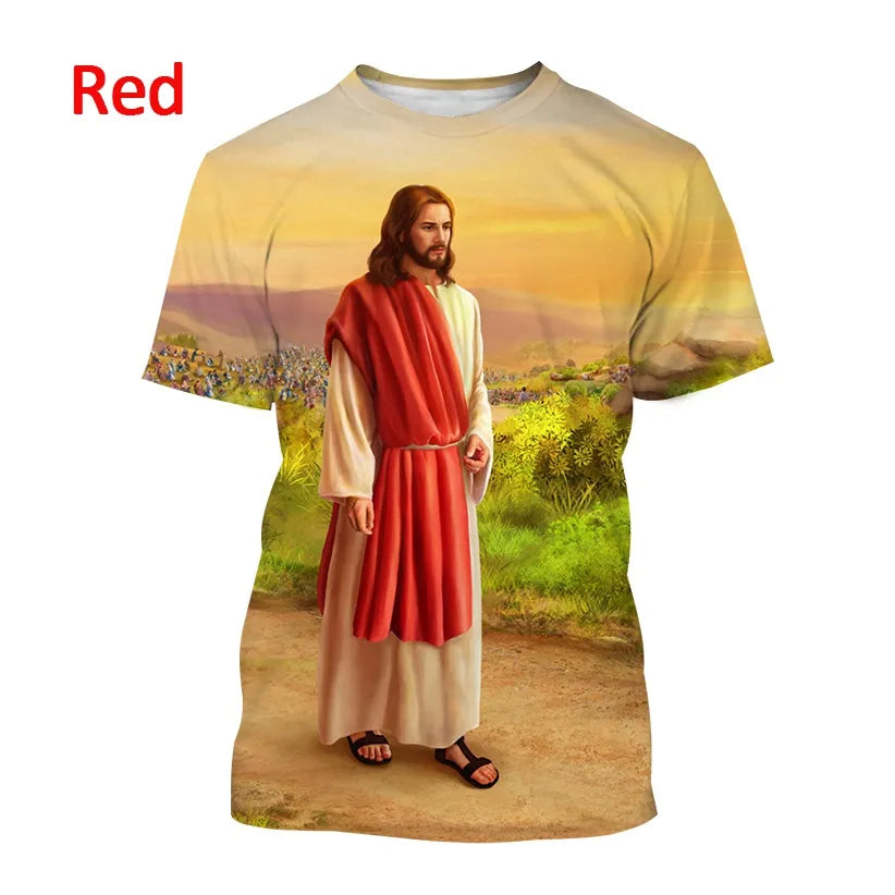 3D Printed T-shirt About Jesus ~ "Wear Your Faith" Collection