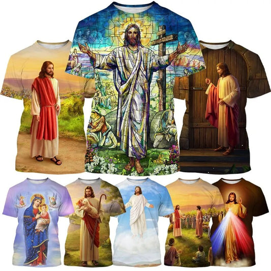 3D Printed T-shirt About Jesus ~ "Wear Your Faith" Collection