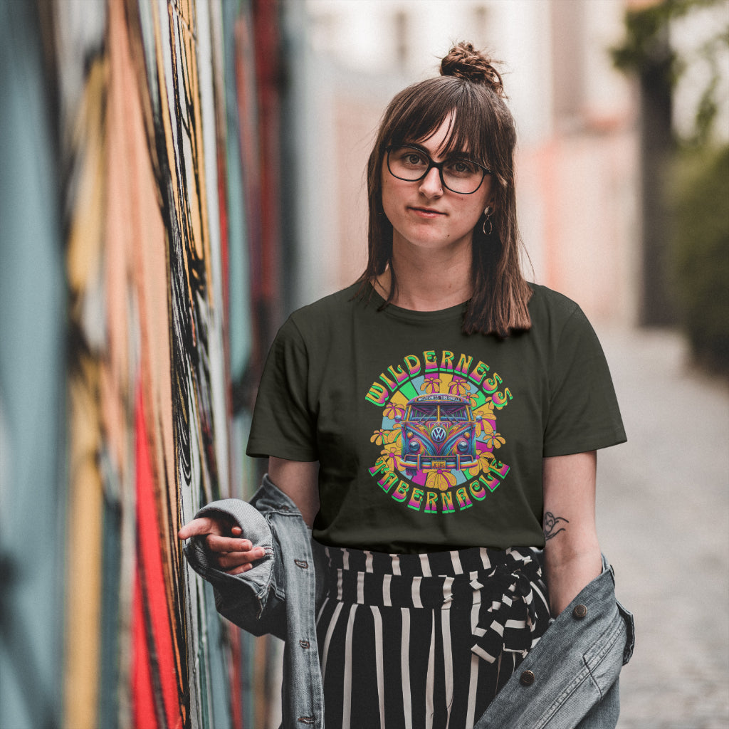 Wilderness Tabernacle  T-shirt  Green outline | Traverse The Text