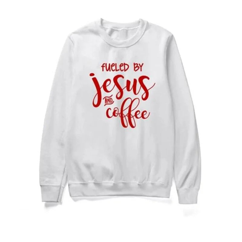 Fueled By Jesus and Coffee Sweatshirt | BeJeweled By Julie