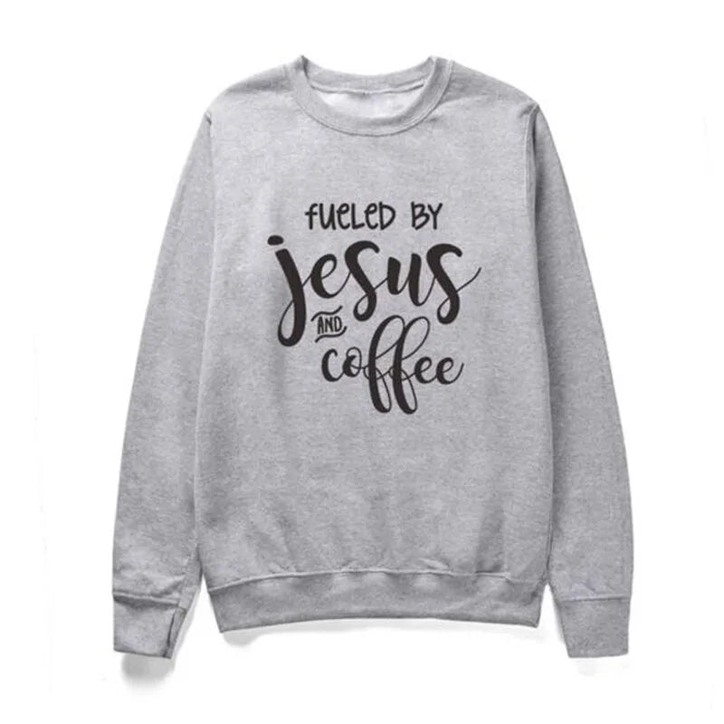 Fueled By Jesus and Coffee Sweatshirt | BeJeweled By Julie