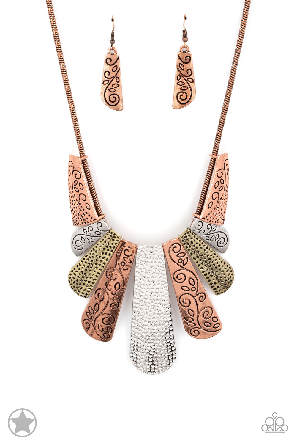 Paparazzi Necklace ♥ Untamed ♥-Multi