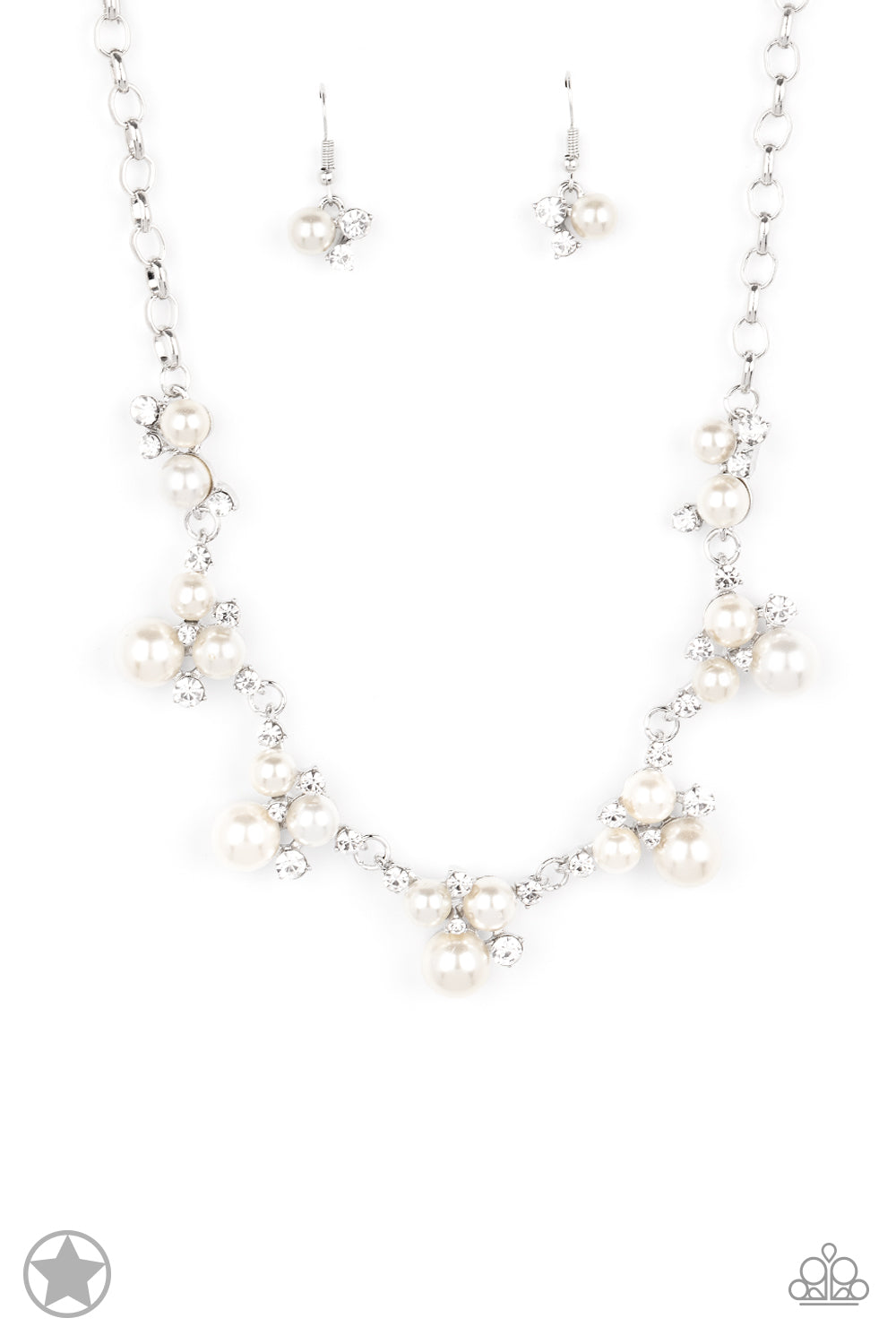 Paparazzi Necklace ♥ Toast To Perfection ♥ - White