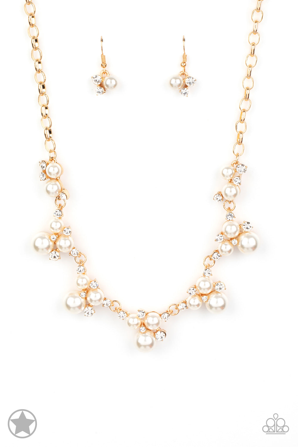 Paparazzi Necklace ♥  Toast To Perfection ♥ Gold