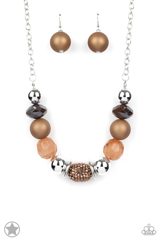 Paparazzi Necklace ♥ A Warm Welcome ♥ - Brown