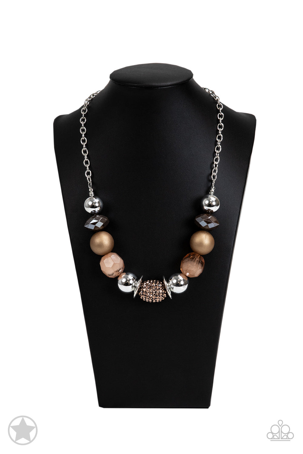 Paparazzi Necklace ♥ A Warm Welcome ♥ - Brown