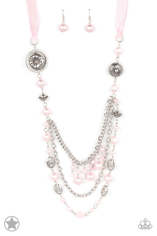 Paparazzi  Necklace  ♥ All The Trimmings ♥  Pink