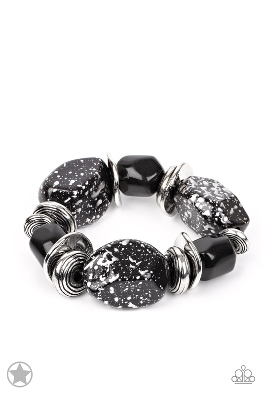 Paparazzi Bracelet ♥ Glaze of Glory ♥- Black