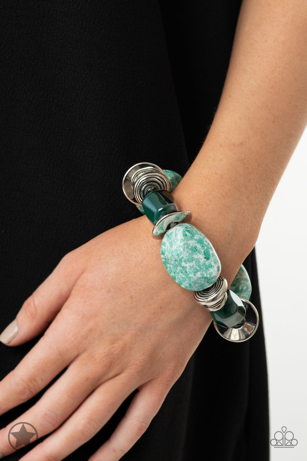 Paparazzi Bracelet ♥ Glaze of Glory ♥- Blue