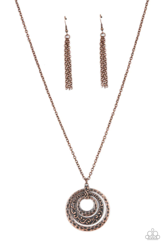 Paparazzi Necklace ~ Totally Tulum - Copper