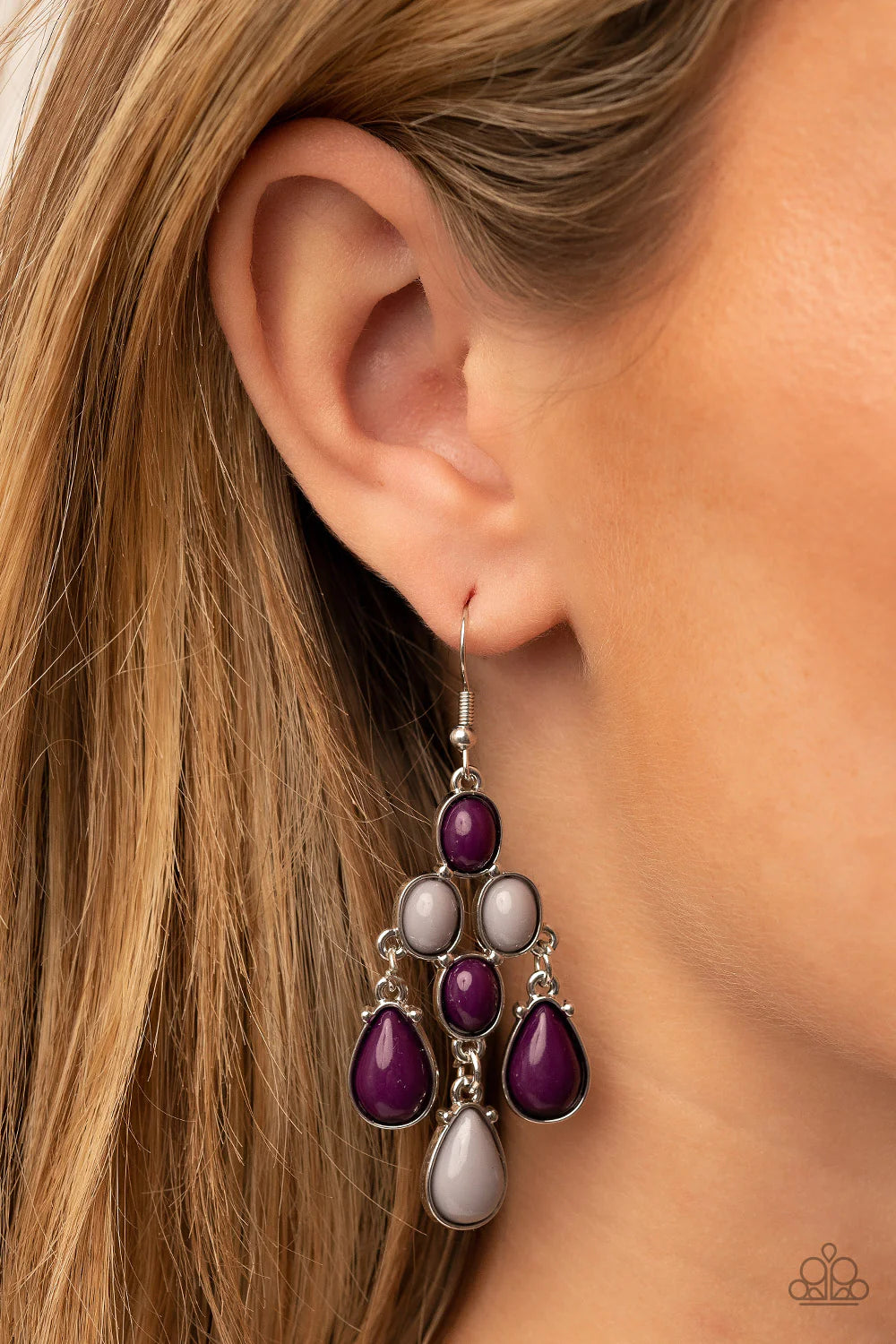 Paparazzi Earrings~ Feeling TIER-rific - Multi