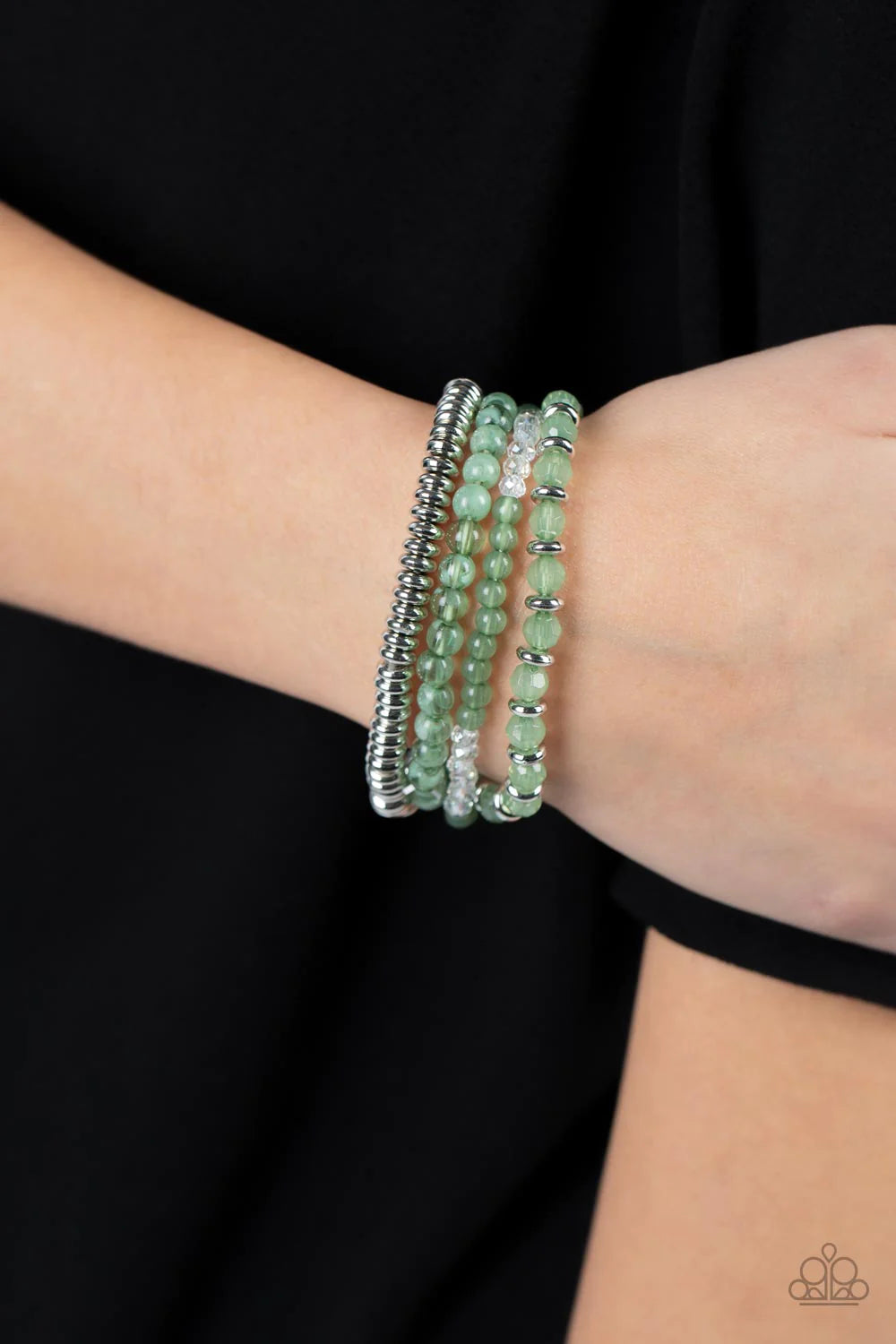 Paparazzi  Bracelet ~ Destination Dreamscape - Green