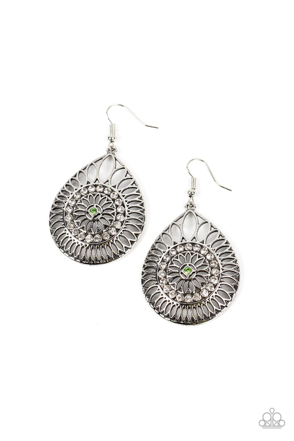 Paparazzi Earrings ~ Summer Sojourn - Green