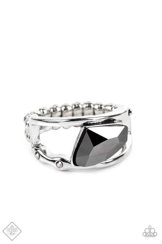 Paparazzi Ring ~ Sculpted Style - Silver